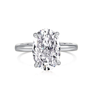 Luxury Moissanite Diamond Ring