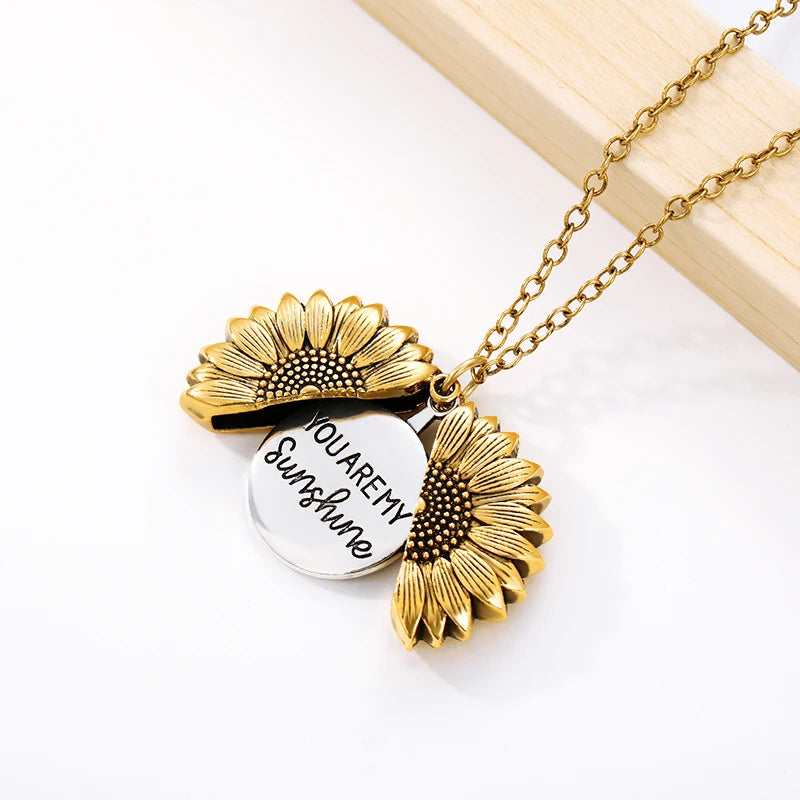 Sunflower Heart Amulet